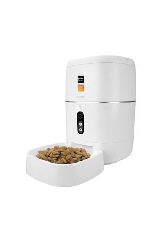 S-link Sl-23 Otomatik Yem Kabı 3mp Kamerali Iki Yönlü Ses 6l Wifi Tuya Destekli Akıllı Kedi Köpek Besleyici