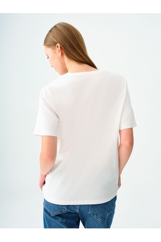 LOFT Regular Fit Kadın Tshirt K.kol Lf2036618 Q1.v1 Beyaz