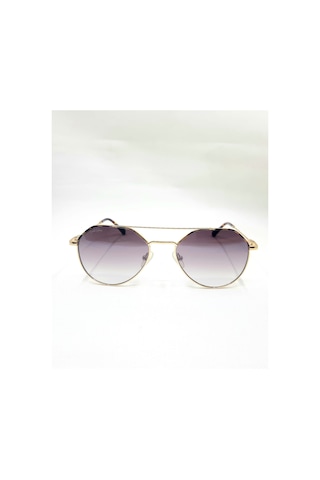 Morlin Bron Mbs-s1174 02 54-18-142 Unisex Güneş Gözlüğü Altın