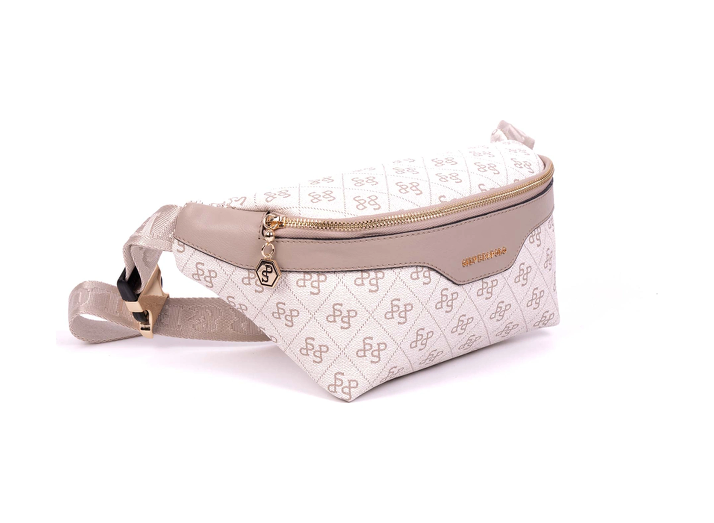 Silver Polo Kadın Bel Çanta 1192 Bej