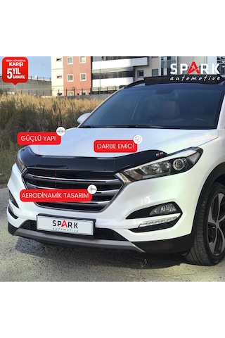 Hyundai Tucson 2016-2018 Yıl Arası Kaput Rüzgarlığı 3mm