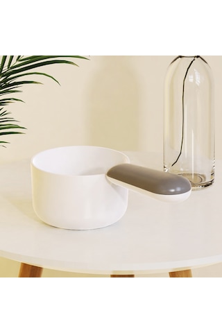 Samdoo 100g Kapasiteli Plastik Evcil Hayvan Yemek Ölçme Kaşığı - Kedi Köpek Yemi Ölçer, Mutfak Ve Pişirme İçin Uygun, Ergonomik Kolu Mavi