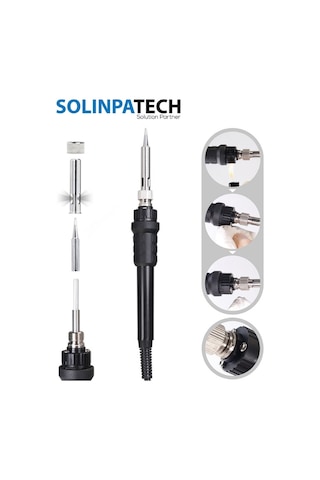 8586 Isı Ayarlı Sıcak Hava Üflemeli Havya İstasyonu – LCD Ekranlı Üflemeli ve Lehimleme Cihazı