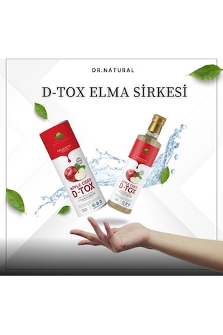 Dr. Natural Elma Özlü  Sirkesi 3 x 250 ML