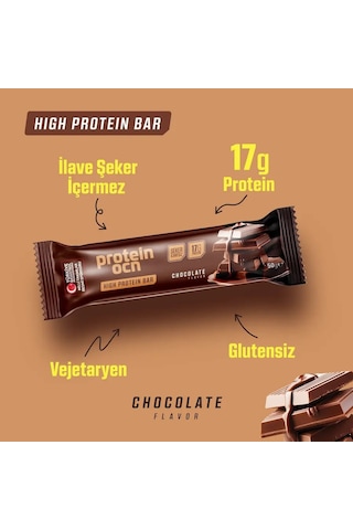 Proteinocean Çikolata Aromalı Protein Bar 50 G 2 Adet