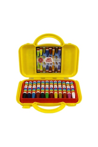 Trix 12 Renk Çantalı Pastel Boya T-277
