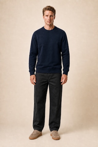 Redline Lines Regular Fit Kışlık Sweatshirt Lacivert