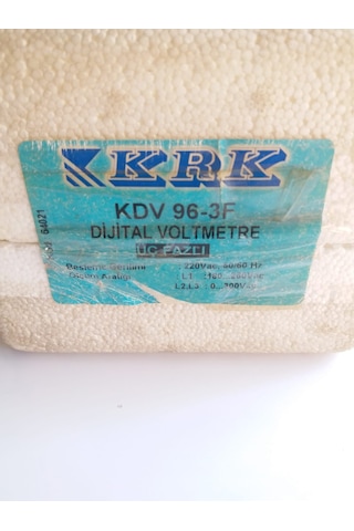 DİJİTAL 96X96 0-500V  VOLTMETRE