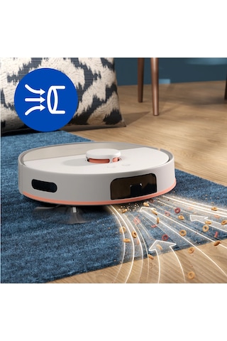 Philips Homerun 5000 Serisi Xu5100/20 Beyaz Çöp İstasyonlu Akıllı Robot Süpürge Beyaz
