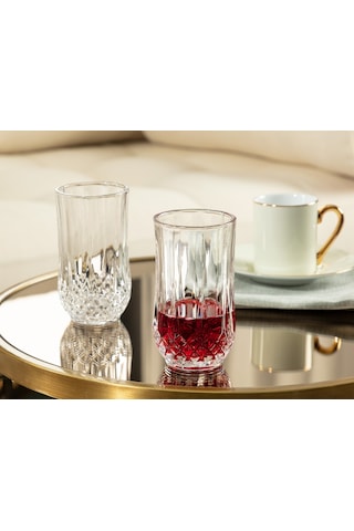 Madame Coco Audrey 4-lü Uzun Boy Likör Bardağı Seti 1kbard0528140 Ml-std