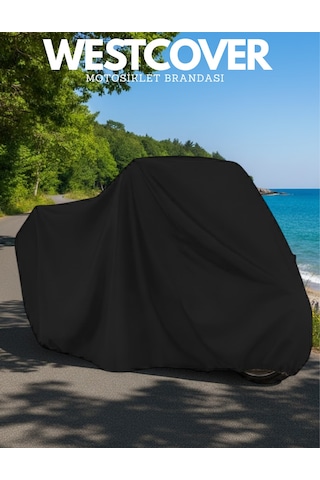 Bmw R Nine T Motosiklet Brandası Siyah Motor Örtüsü Çadır Su Geçirmez Motosiklet Kılıfı Motor Brandası