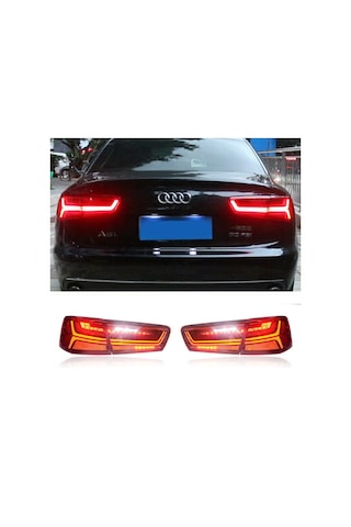 Autogp Audi A6 Stop Lambası Ledli Kırmızı Facelift Görünüm 2011 / 2015
