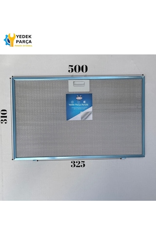 Bosch Uyumlu: Dke632a 500x310 Mm Aspiratör & Davlumbaz Tel Yağ Filtresi Model: 00432785 50x31 Cm