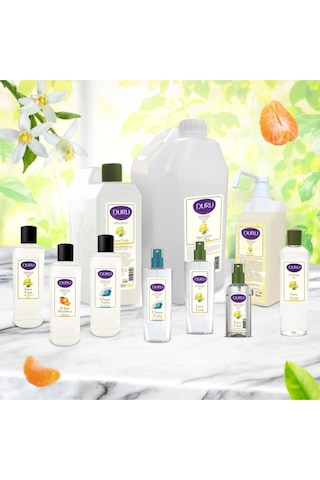 Duru 80 Derece Limon Kolonyası Bidon 900 ML + Pet Şişe Kolonya 400 ML