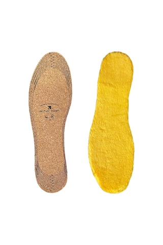 Peluş Kışlık Sıcak Tutan Ayakkabı Iç Tabanı