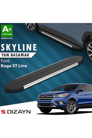 S-dizayn Ford Kuga 2 St-line Skyline Krom Yan Basamak 183 Cm 2017-2019 A+ Kalite