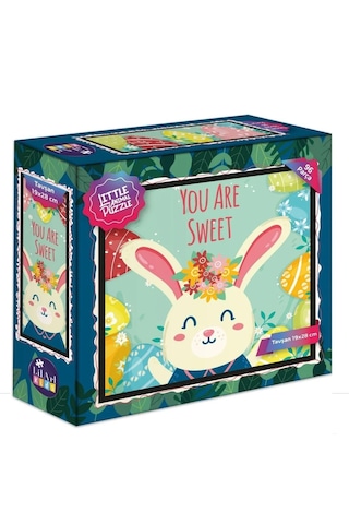 Lilart Puzzle Tavşan 96 Parça-19X28 Cm