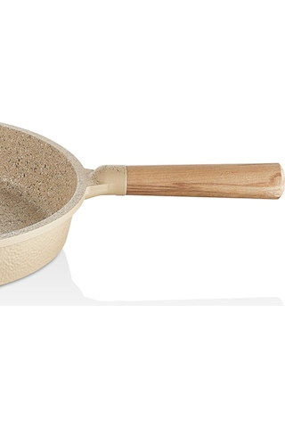 Creamy 3'lü Döküm Tava Seti Krem