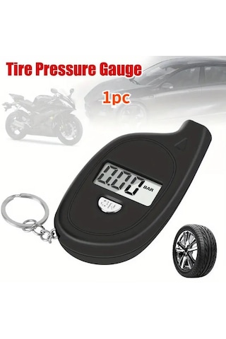 Lastik Basınç Ölçer & Anahtarlık Tire Pressure Gauge &key Chain