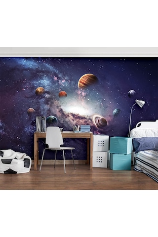 Gezegenler Uzay Galaksi Duvar Kağıdı