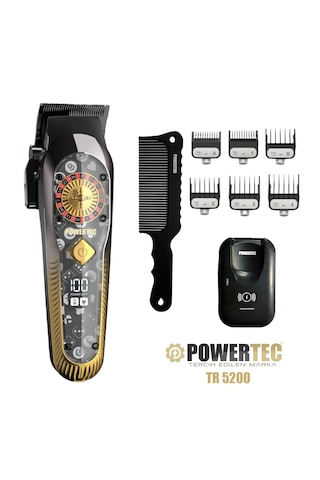 Powertec TR-5200 Profesyonel Saç Kesme Makinesi