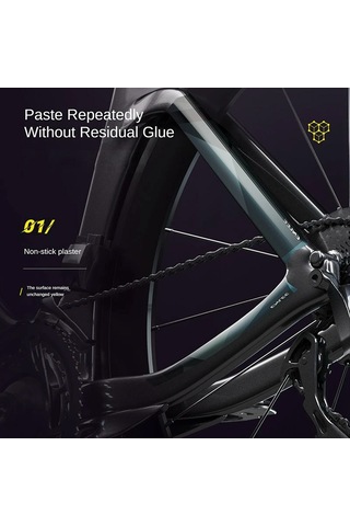 Skycity Bisiklet Çerçeve Koruyucu Sticker, Su Geçirmez, Kirik Ve Yaşlanmayı Engeller, Dağ Bisikleti İçin Özelleştirilebilir Yılan Desenli防护贴