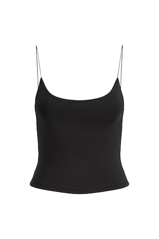 Jack&jones Jack & Jones Jxverona Cropped Sınglet Jrs Rt İp Aakı Siyah Atlet