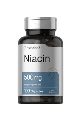 Horbäach Niacin B3 Vitamini 500mg 100 Kapsül