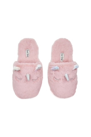 Peluş Unicorn Anne Terlik Ve Bebek Panduf Terlik Ve Panduf Ayrı Satılmaktadır. Pembe