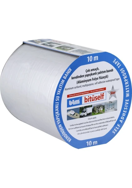 Bitüself Folyolu Oto Ses Su Yalıtım Bantı Bandı 15 Cm Pütürsüz Bitüself Folyolu Oto Ses Su Yalıtım Bantı Bandı 15 Cm Pütürsüz