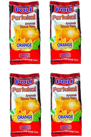 Poli Toz İçecek Portakal 300 Gr X 4 Adet 300 G