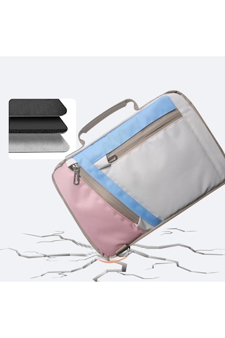 Apple Uyumlu iPad 2022 10.nesil 10.9'' Tablet İçin Çanta Al4346 Pembe