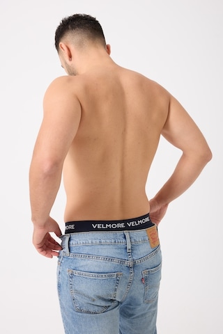 Velmore Erkek Boxer 6 Lı Premium Kutu Pamuklu Likralı Beden S - 5xl Siyah