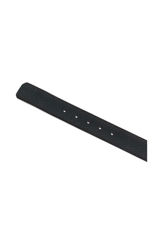 Black Erkek Gr-040-138 Grande Klasik Kemer Genişlik 4 Cm Siyah