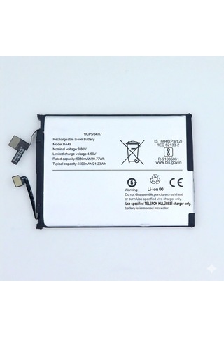 Vivo V40 Pro Uyumlu Batarya Pil Ba49