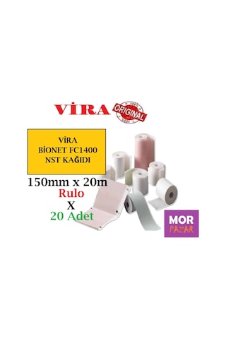 Bionet Fc 1400 Nst Kagıdı 150 Mm X 20 M Rulo X 20 Adet