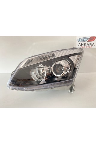 Isuzu D-max 2012-2015 Far Lambası Siyah Mercekli Sol