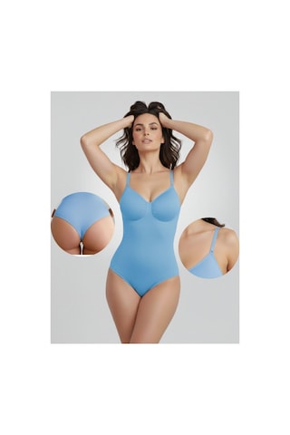 Mistirik Mimola Model 3 Bölge Etkili Örmekumaş Yapılı String Body Buz Mavi Renk042