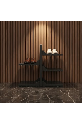 Hamton Versashelf Shoerack - Metal Ayakkabılık Raf - Beyaz - 550 Cm Mega