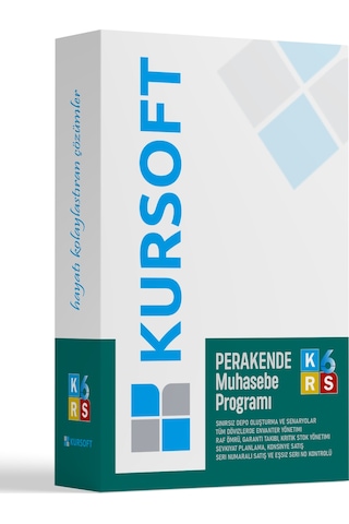 Kursoft V6 Perakende Standart Satış Programı