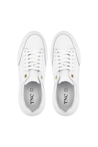 Tamer Tanca Kadın Hakiki Deri Beyaz Sneakers & Spor Ayakkabı 04 503 Bn Ayk Y25 Beyaz Fltr Beyaz