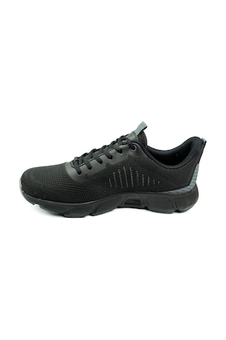 Lescon Meru Flex Erkek Sneaker Spor Ayakkabı Siyah Beyaz