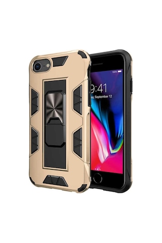 Apple Uyumlu iPhone Se 2020 Kılıf Zore Volve Kapak Rose Gold