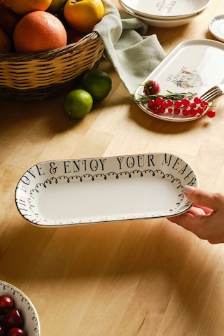 Karaca Farmland Mood Kayık Tabak 27 Cm