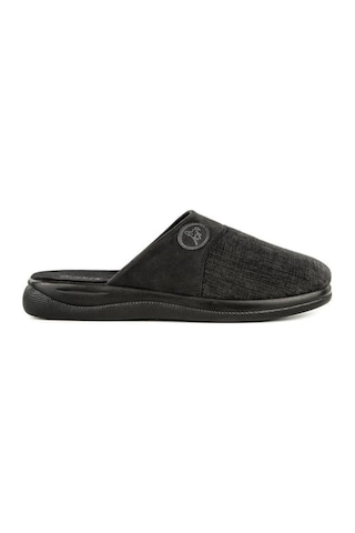 Muya Ruby 32801-001 Erkek Kışlık Ev Terliği Siyah 40-45 Siyah
