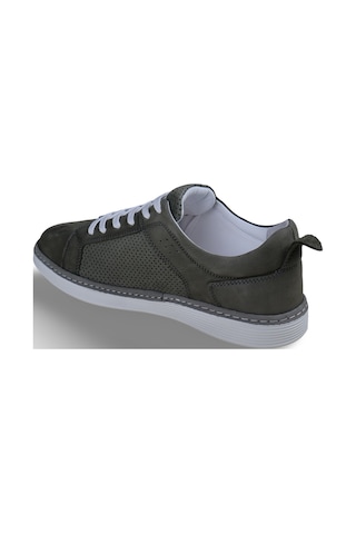 Erkek Hakiki Deri Sneaker Yeşil