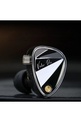 Kz Vader Pro Profesyonel Iem Kulaklık: Ayarlanabilir Ses Filtreli, Gümüş Kaplama Kablolu Hi-res Audi