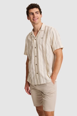 U.S. Polo Assn. U.s. Polo Assn. Erkek Bej Gömlek Kısa Kollu 50324743-vr011
