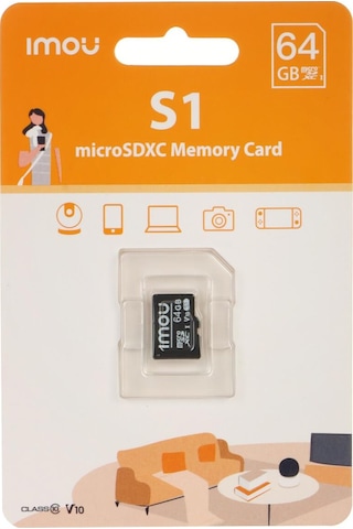 Imou ST2-64-S1 Micro Sd 64 GB Hafıza Kartı