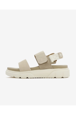 Timberland Greyfield Sandal Backstrap Sandal Kadın Light Beige Suede Sandalet Tb0a2qjaer31 Light Beige Suede Açık Bej